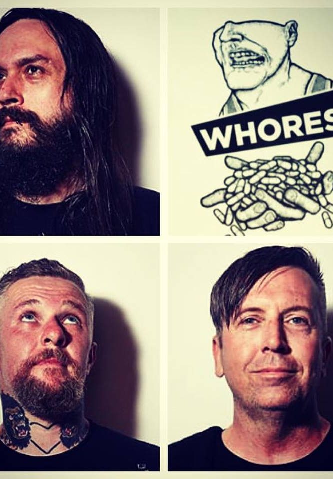 Main picture of the page of the artist WHORES. 