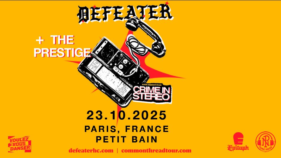 Main picture of the page of the artist  Defeater 